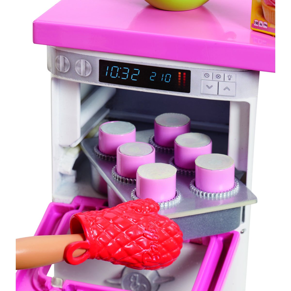 Set de juego barbie mattel best sale cocina y crea chef pasteles