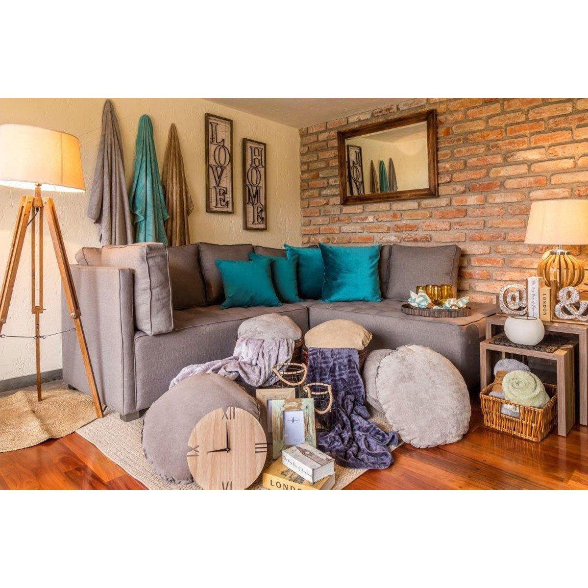 Home Nature Sofa Winston Lino Gris