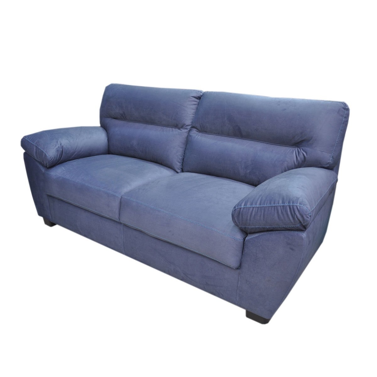 Sofá Bartra Tapiz Tela Azul Muebles Liz