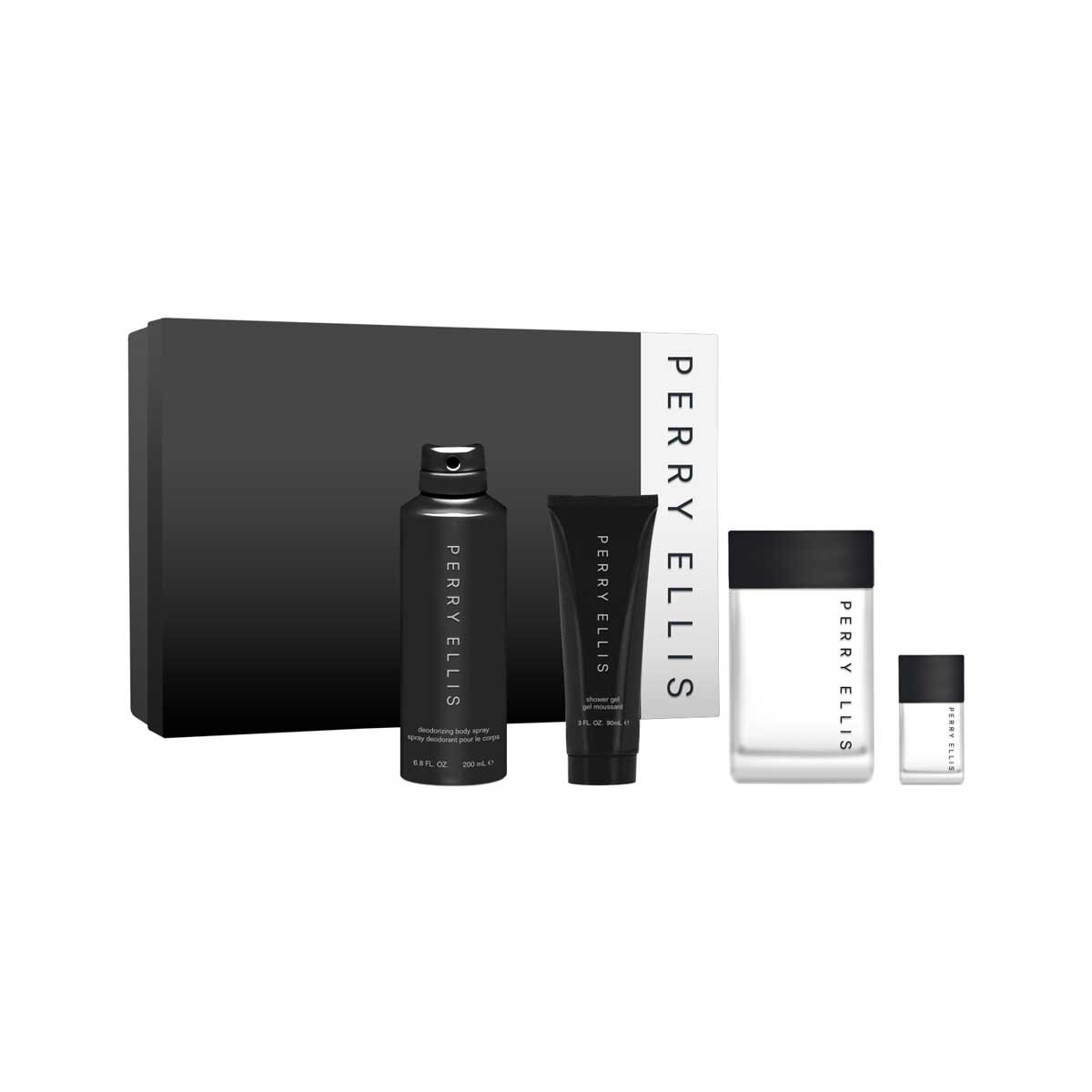 Estuche Fragancia Perry Ellis Sgnature Edt 4 Piezas