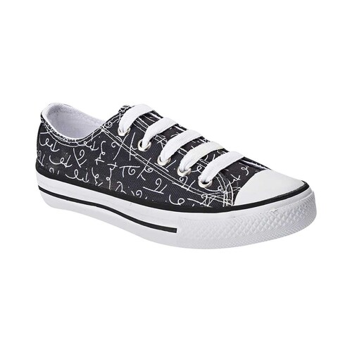 Tenis Choclo Agujeta Firmas 18-24 Romero Britto 225104