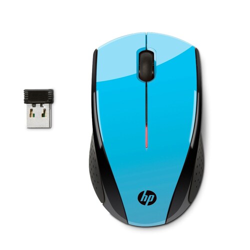Mouse Hp X3000 Inalámbrico Azul Blister