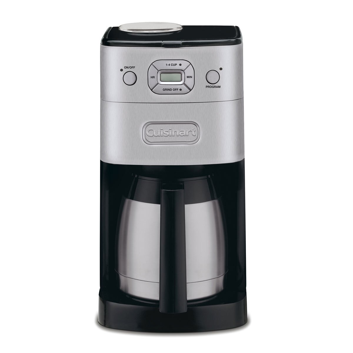 Cafetera con Molino 10 T. Jarra de Metal Dgb650Bc Cuisinart