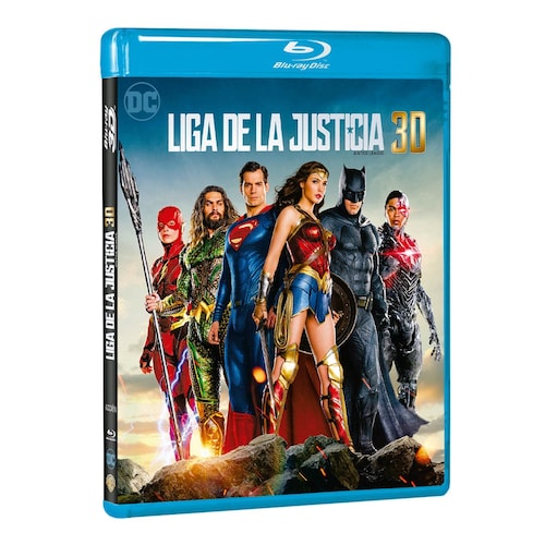 Blu Ray 3D Liga de la Justicia