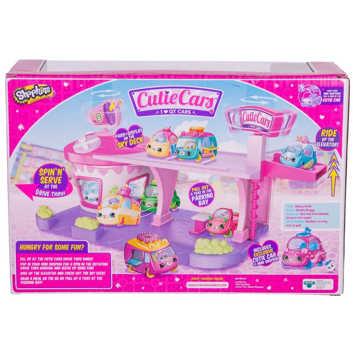 Shopkins Cutie Cars Drive Thru Dinner Bandai