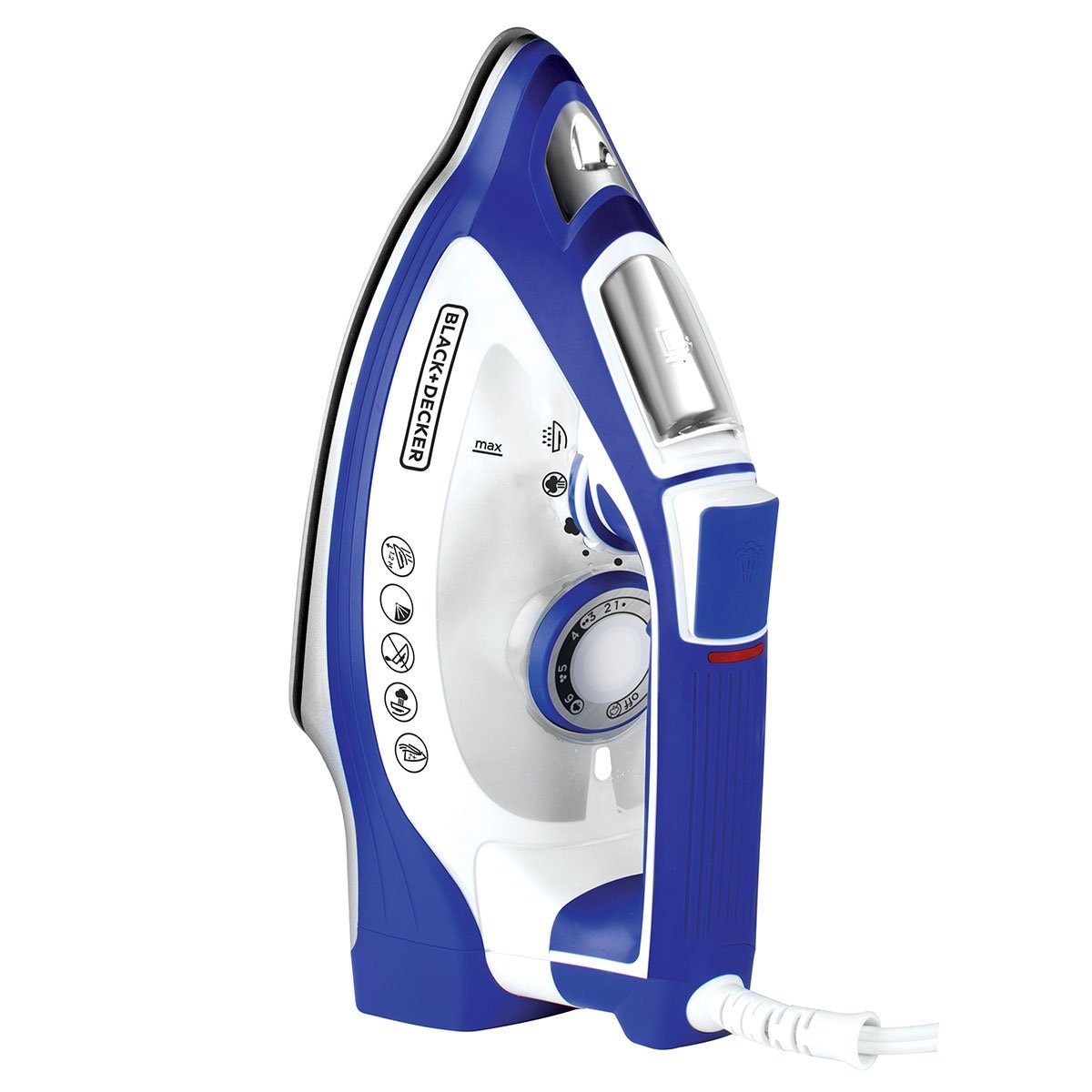 Plancha Impact Cerámica Vapor Vertical Ir3001 Black And Decker