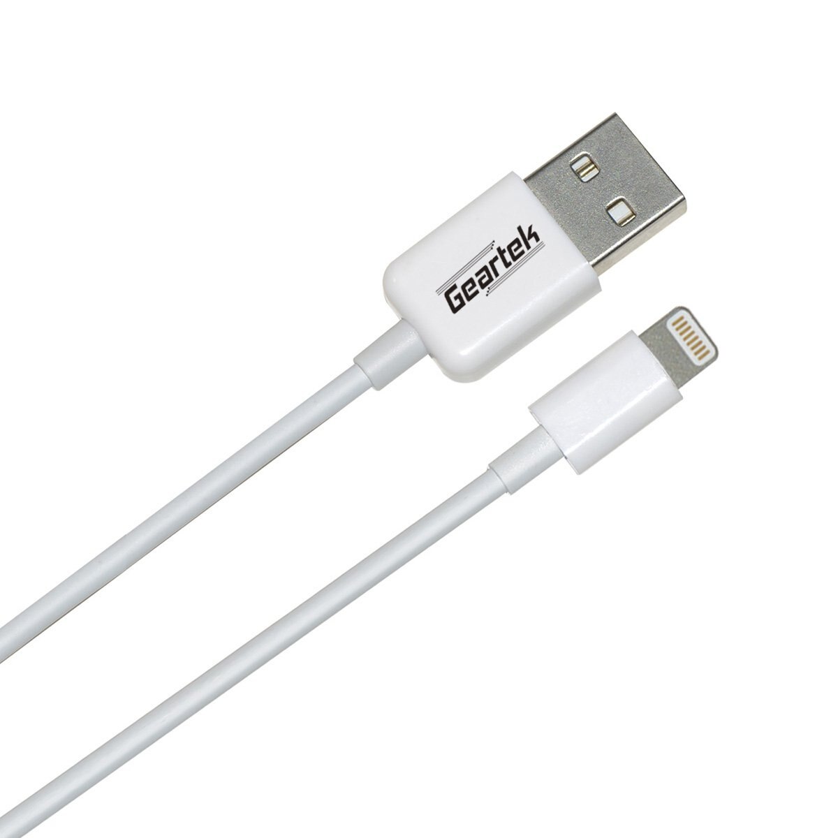 Cable Lightning a Usb Blanco Geartek
