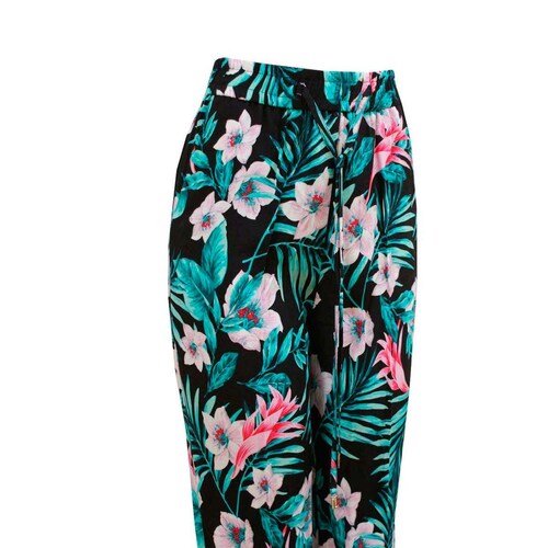 Pantalón Estampado Flores Connie Klein