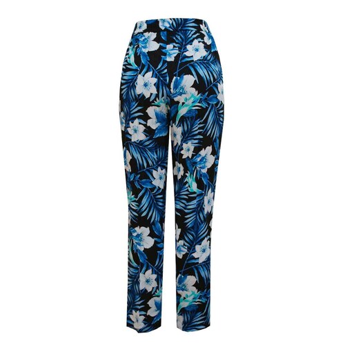 Pantalón Estampado Flores Connie Klein