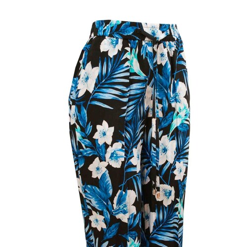 Pantalón Estampado Flores Connie Klein