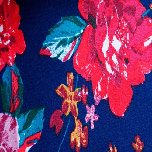 Pantalón Estampado Flores Connie Klein