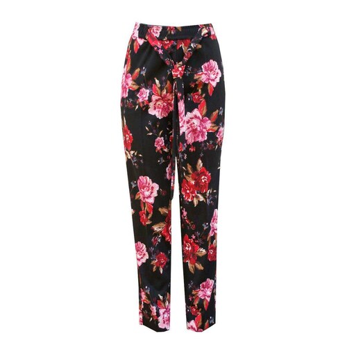 Pantalón Estampado Flores Connie Klein