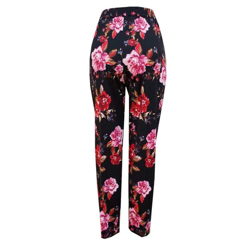 Pantalón Estampado Flores Connie Klein