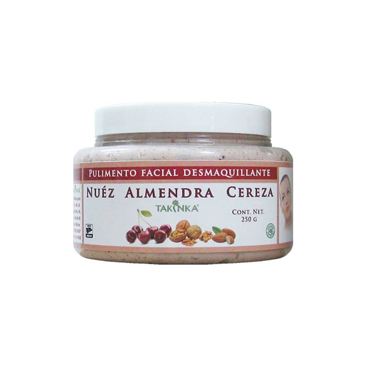 Pulimento Facial Nuez Almendra Cereza 250G Takinka
