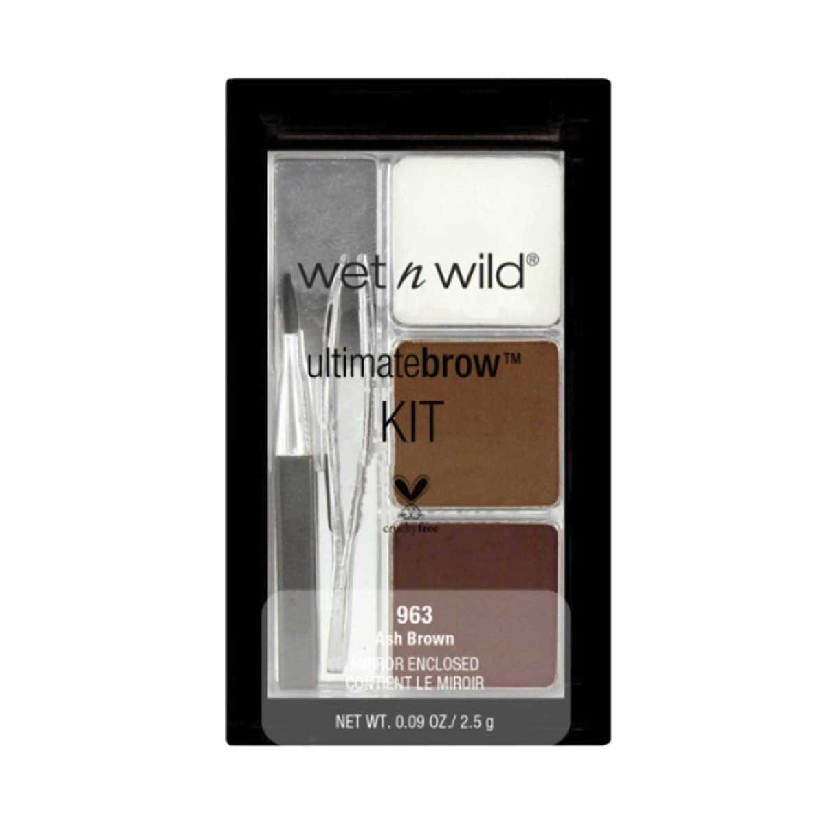 Wet N Wild Kit De Cejas Ash Brown image number 0