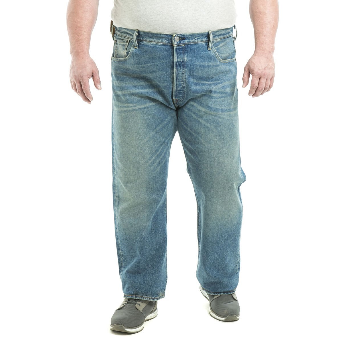 Jeans 501 Button Fly B&t Levi\'s