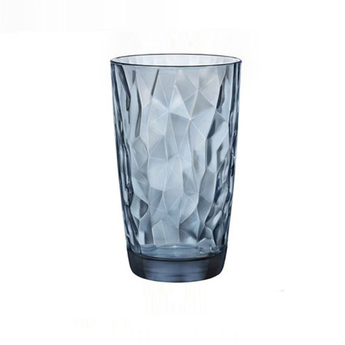 Diamante Jgo de 6 Vasos 470 Ml Azul