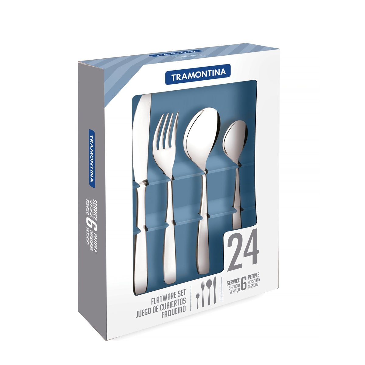 Juego de Cubiertos Amazonas 24 Piezas Tramontina