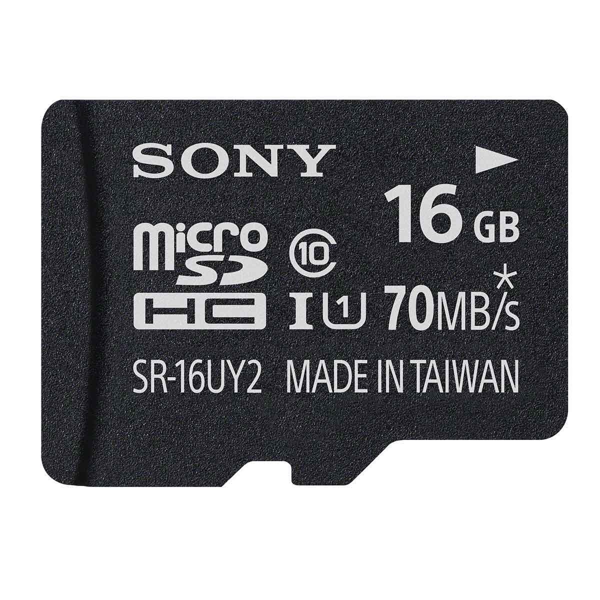 Memoria Micro Sd 16Gb Clase 10 70Mb S Sony Sr-16Uy2Atq