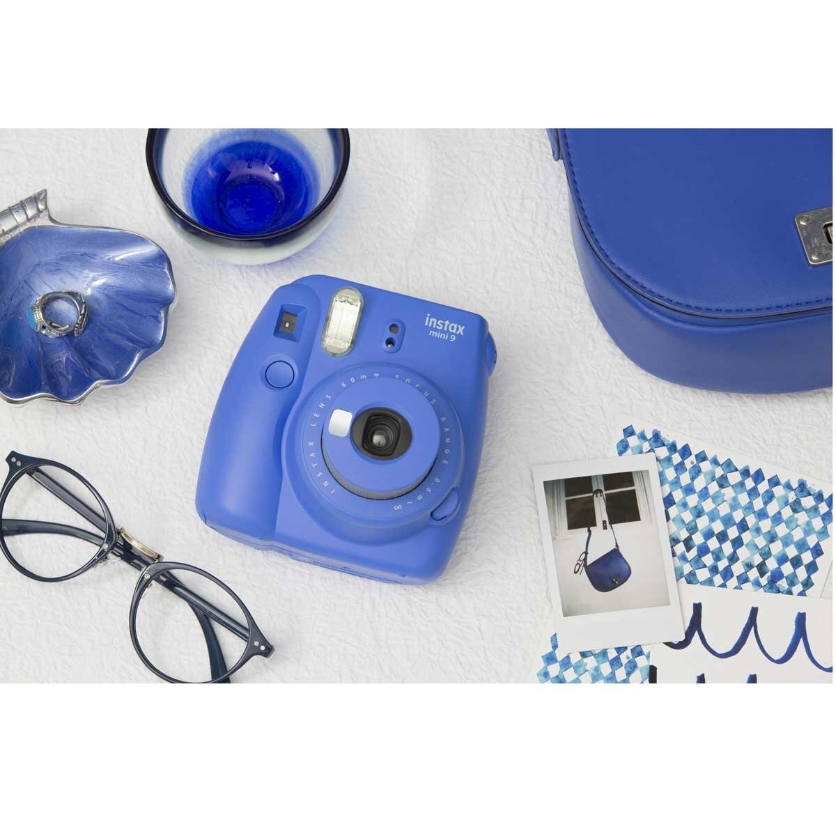 Cámara Instax Mini 9 Color Azul Cobalto