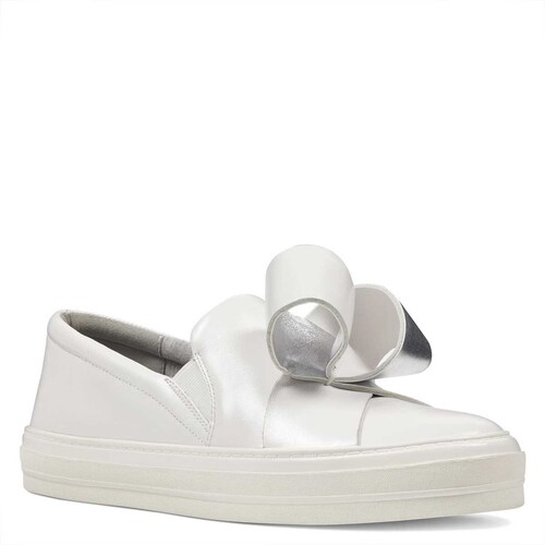 Tenis Blanco con Moño Nine West