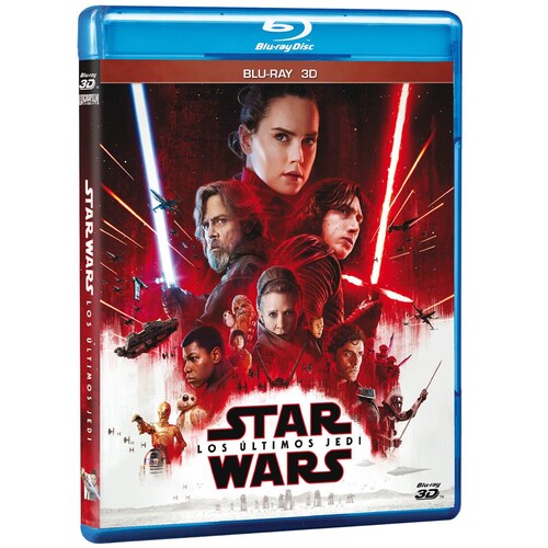 Blu Ray 3D Star Wars los Últimos Jedi
