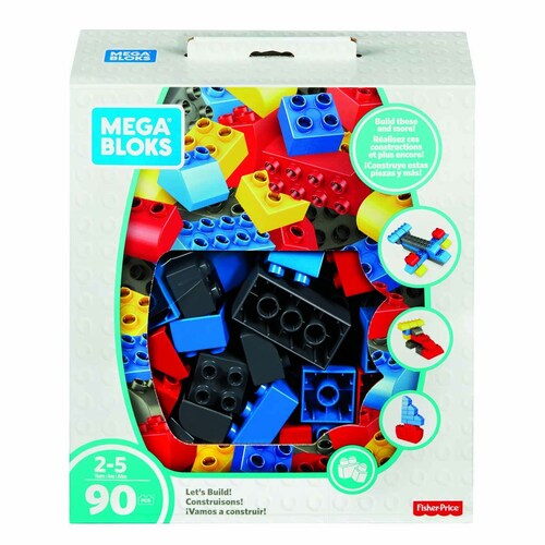 Mega Bloks ¡vamos a Construir! Caja Gigante Mattel