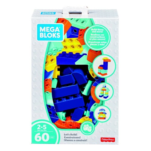 Mega Bloks ¡vamos a Construir! Caja Mediana Mattel