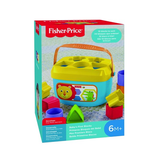 Fisher Price Primeros Bloques Del Bebé Mattel