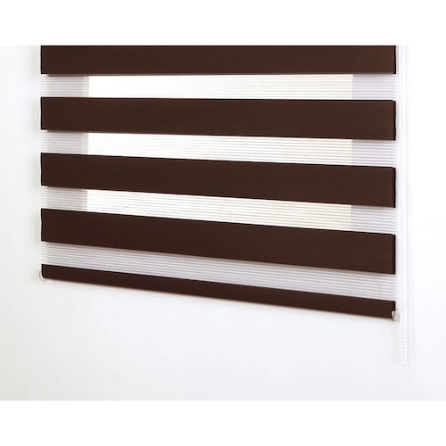 Persiana Duolux Chocolate 100X250Cm    Cintacor