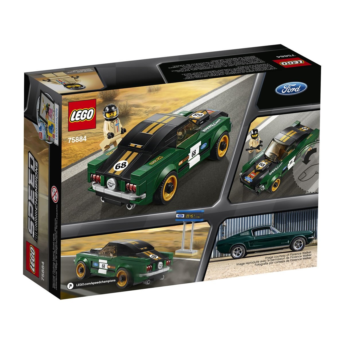 1968 Ford Mustang Fastback Lego