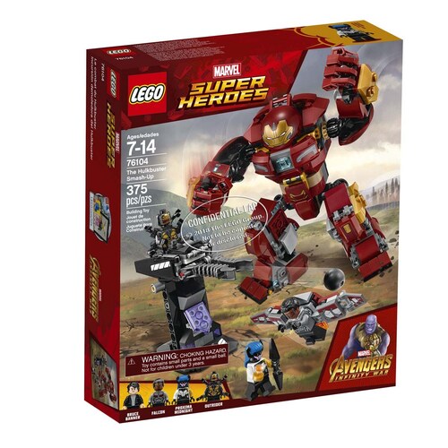 Incursión Demoledora Del Hulkbuster Lego