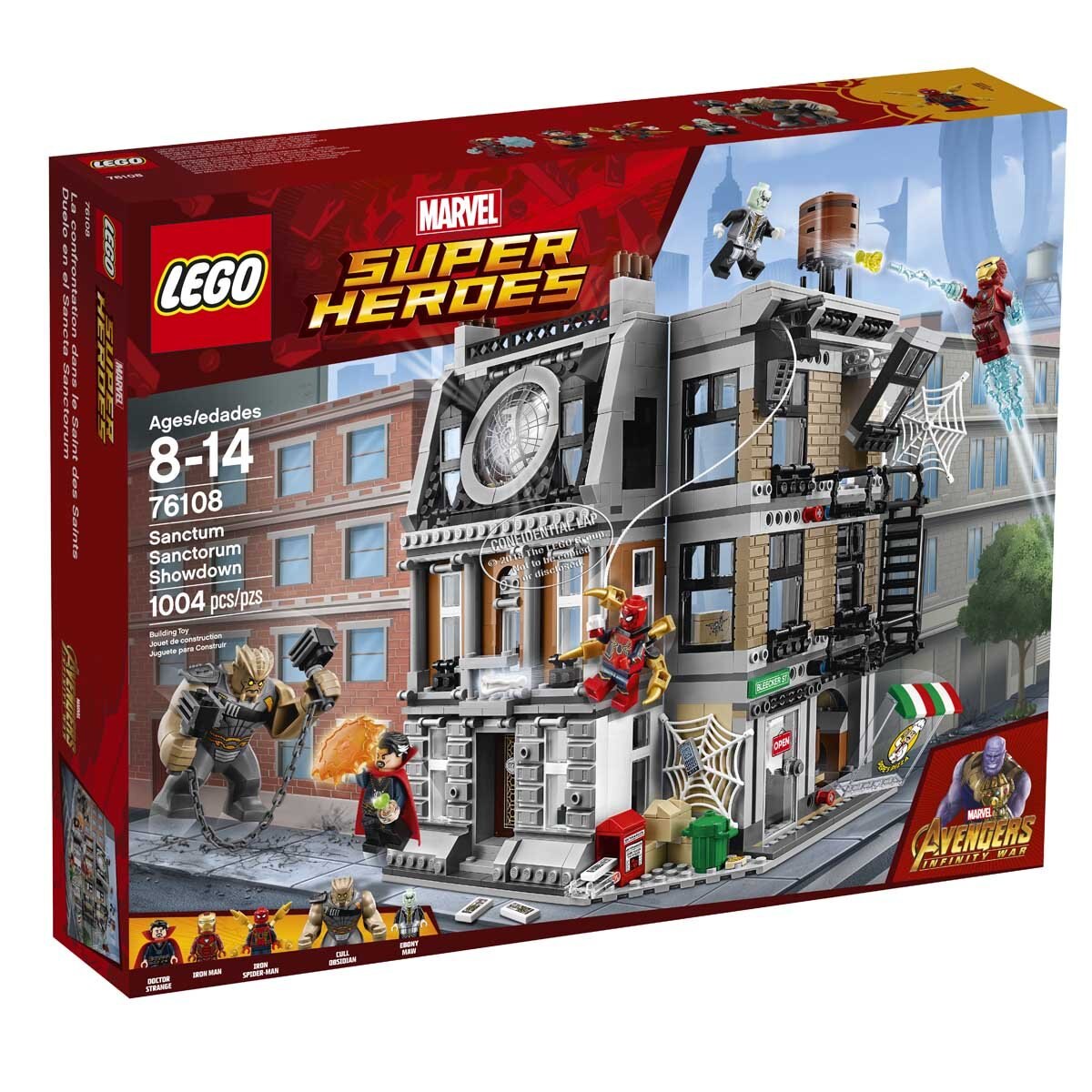 Duelo en el Sancta Sanctorum Lego