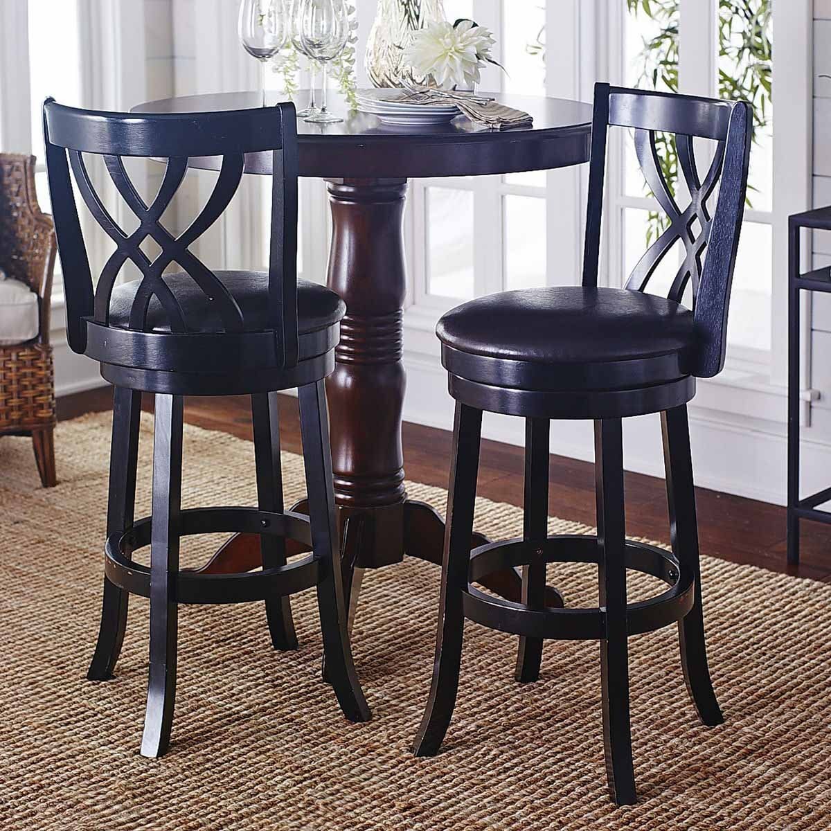 Banco para Bar Holbrook Rubbed Black Pier 1 Imports