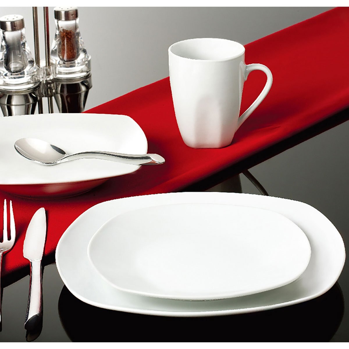 Vajilla 16 Piezas de Porcelana Extravaganzza Roslein
