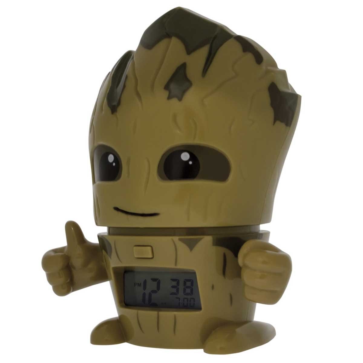 Despertador Infantil Bulb Botz Marvel Groot 5.5" Tall