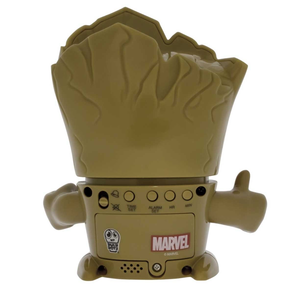 Despertador Infantil Bulb Botz Marvel Groot 5.5" Tall