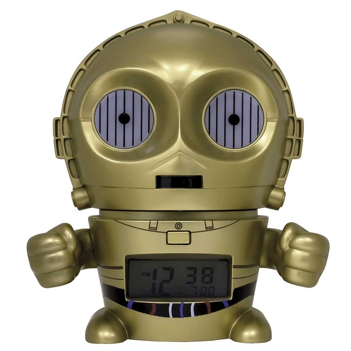 Despertador Infantil Bulb Botz Star Wars C-3Po 5.5" Tall