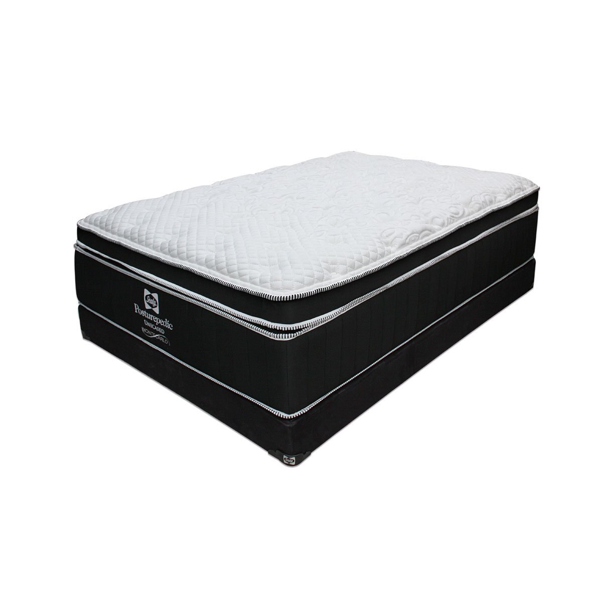 Juego de Colchón Y Box King Size Montecarlo Xl Sealy