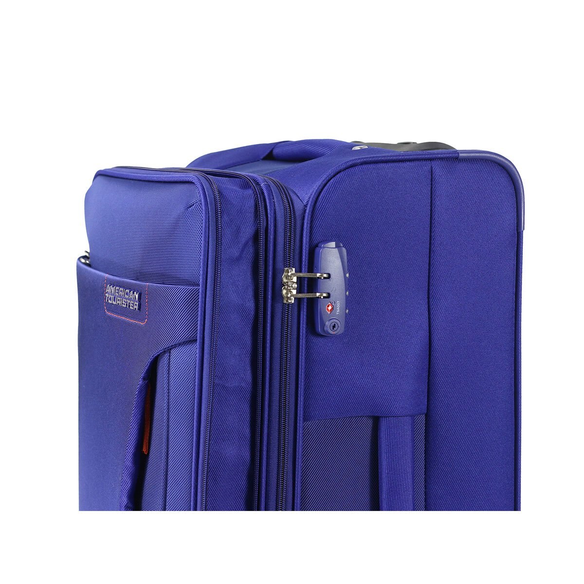 Set Troya 3 Maletas Verticales 20 25 y 29 Expandible Azul American Tourister