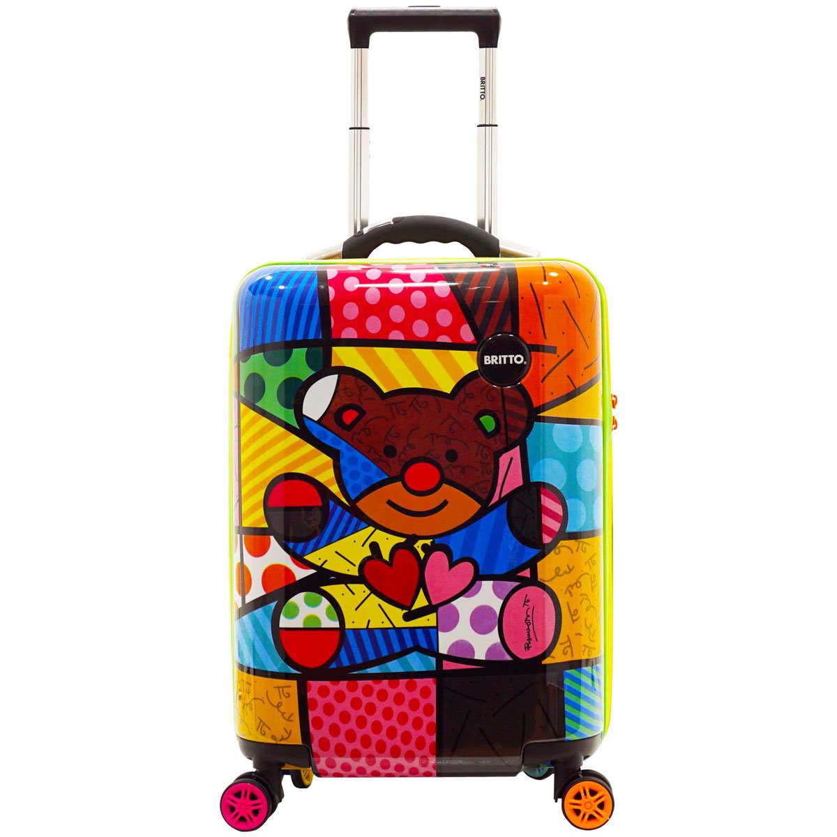 Maleta Vertical Rig 20 Romero Britto Oso