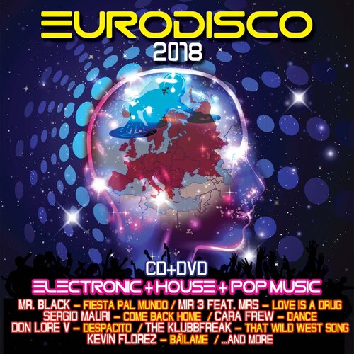 Cd + Dvd Eurodisco Electronic + House + Popmusic 2018