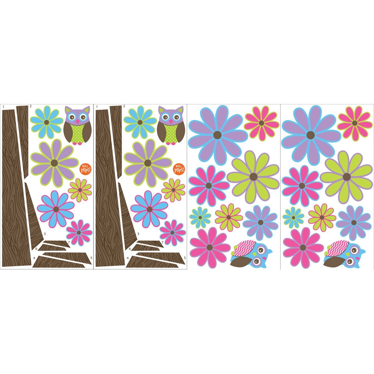 Stiker Decorativo Arboles Brewster