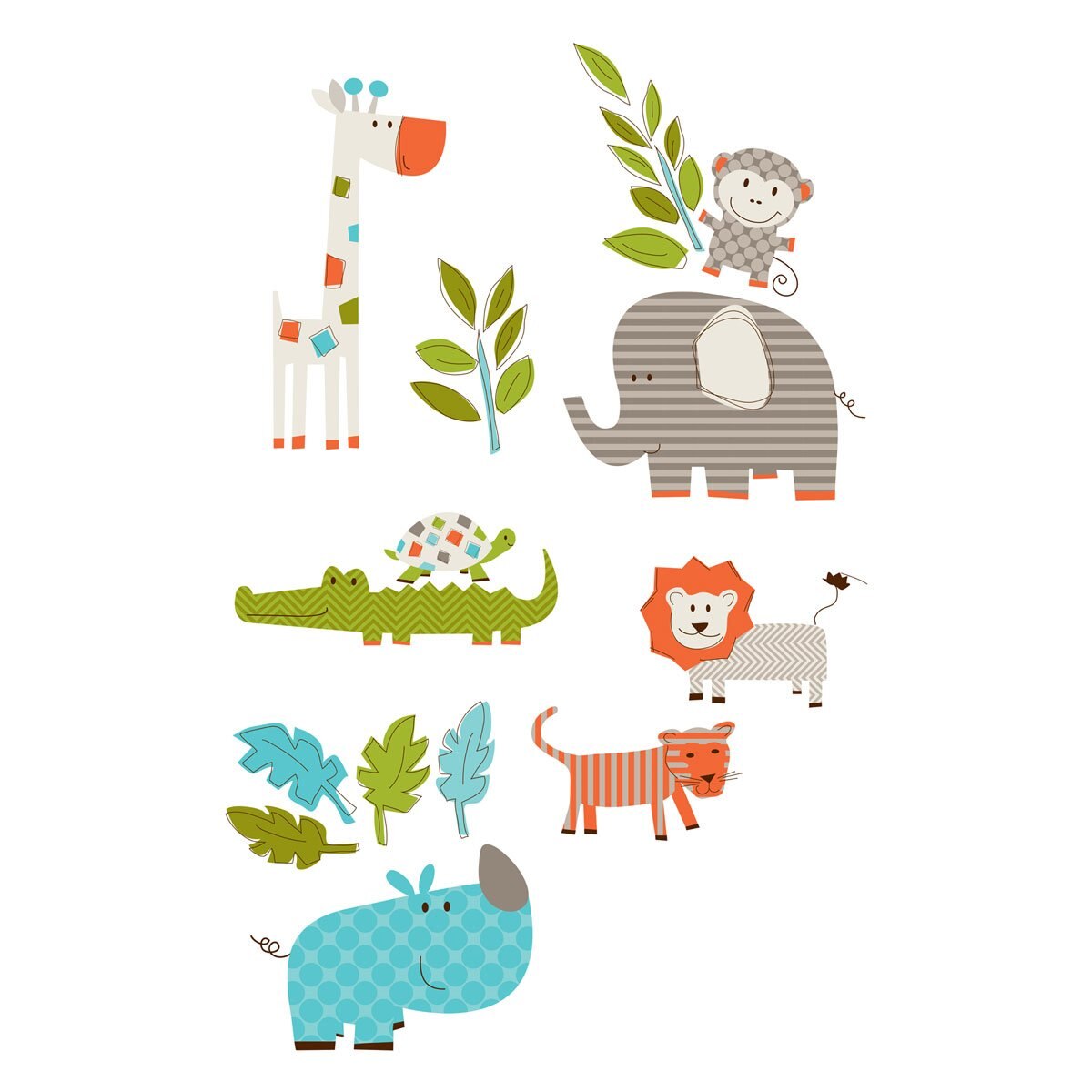 Stiker Decorativo Safari Brewster