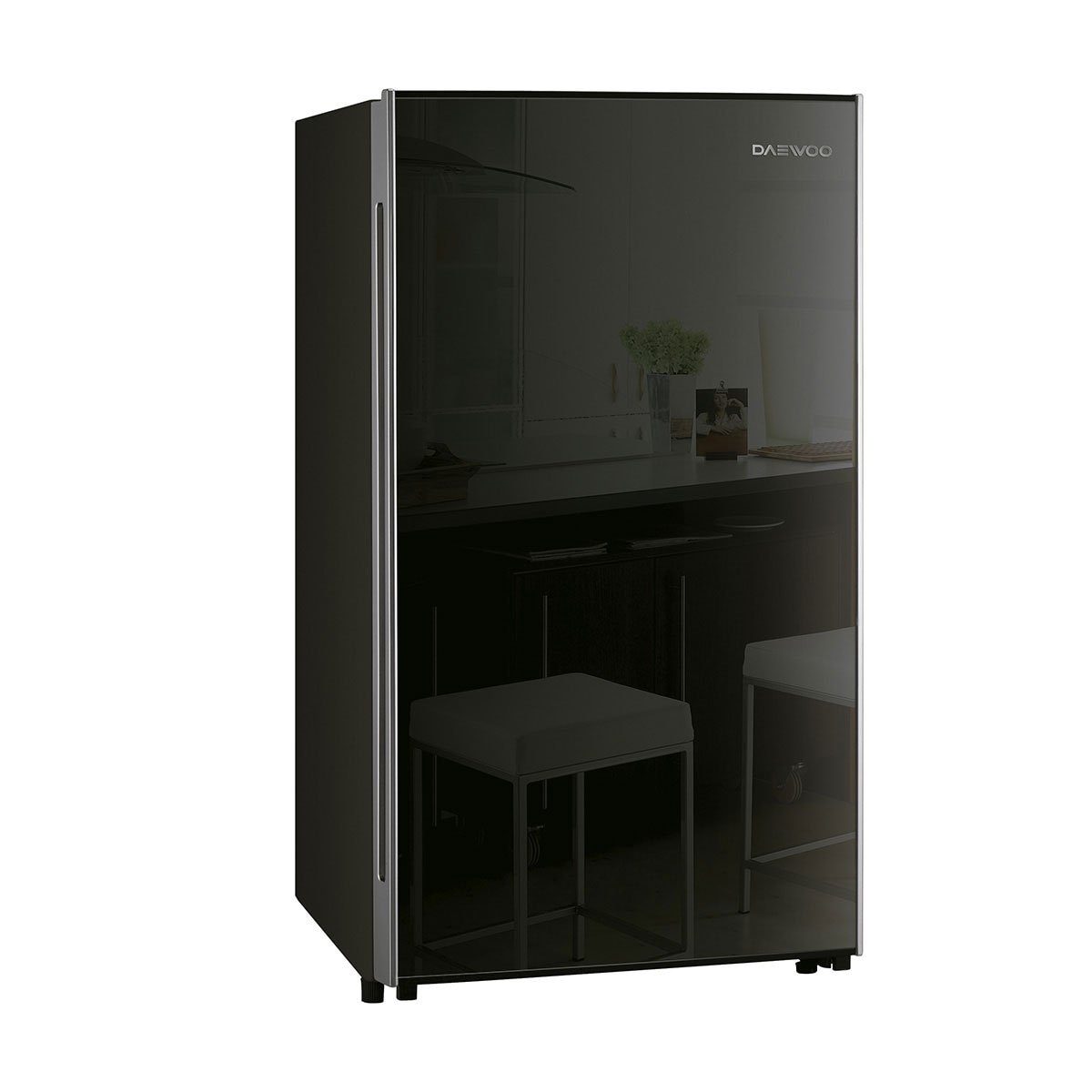 Frigobar 4 Pies Negro Winia