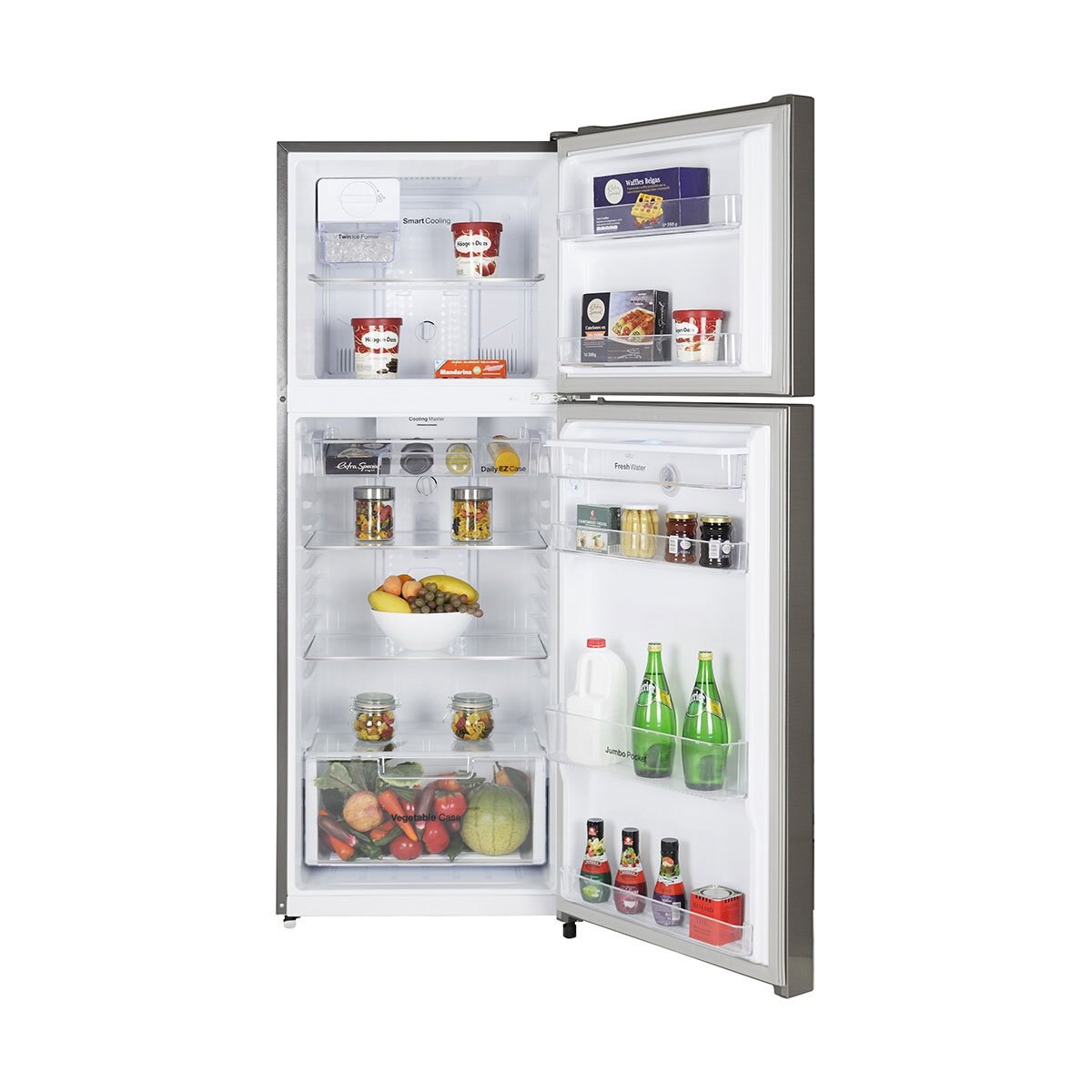Refrigerador 2 Puertas 14 P3 Silver con Deposito de Agua Dfr-40515Ggex Daewoo