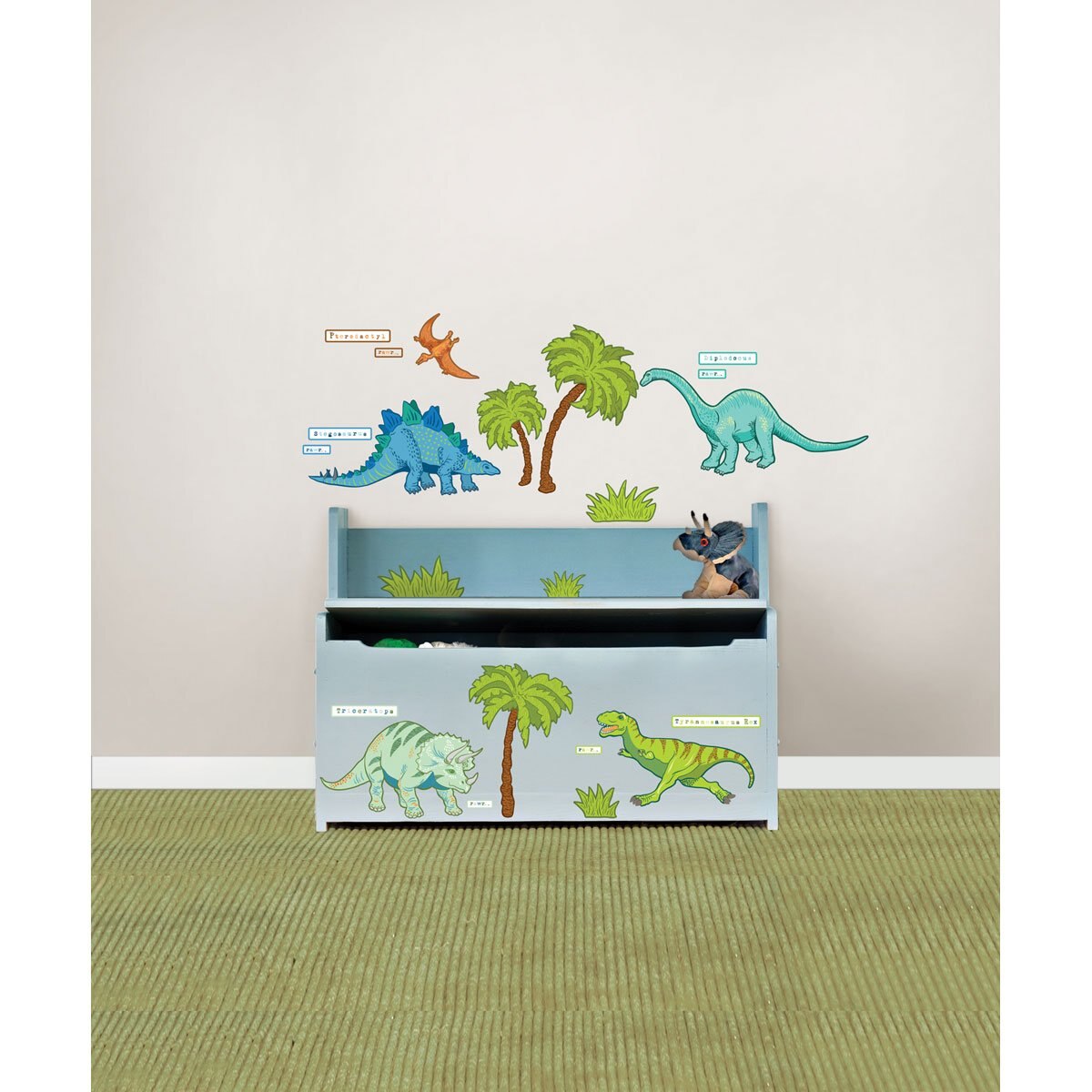 Stiker Decorativo Dinosaurios Brewster
