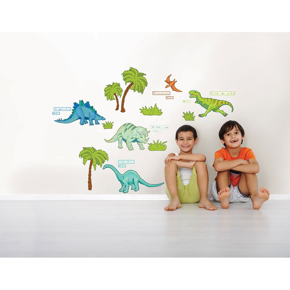 Stiker Decorativo Dinosaurios Brewster