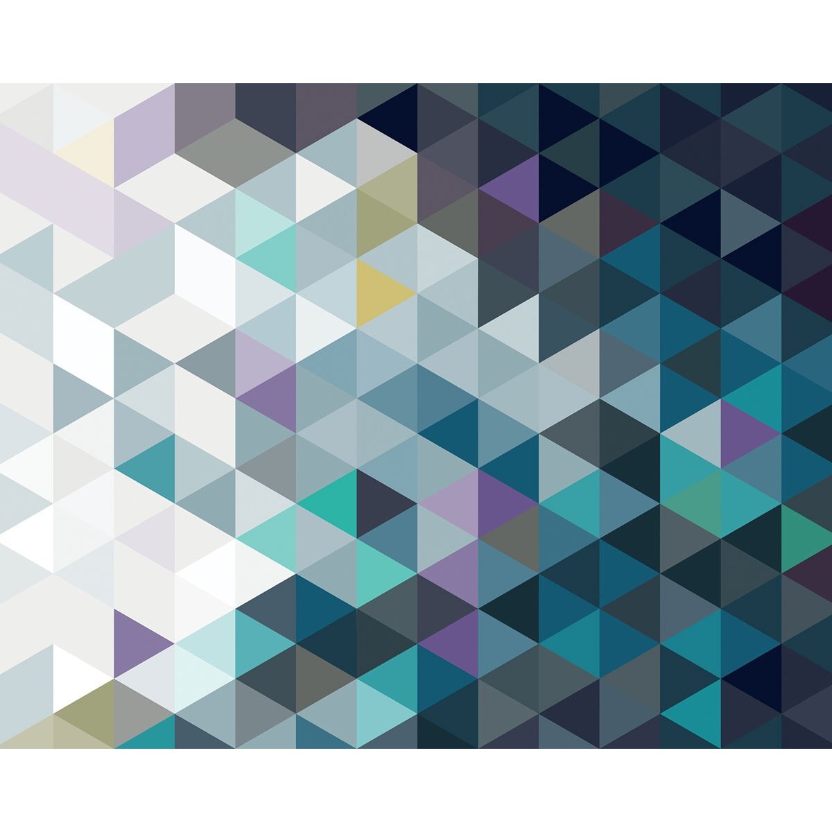 Stiker Decorativo Triangulos Brewster