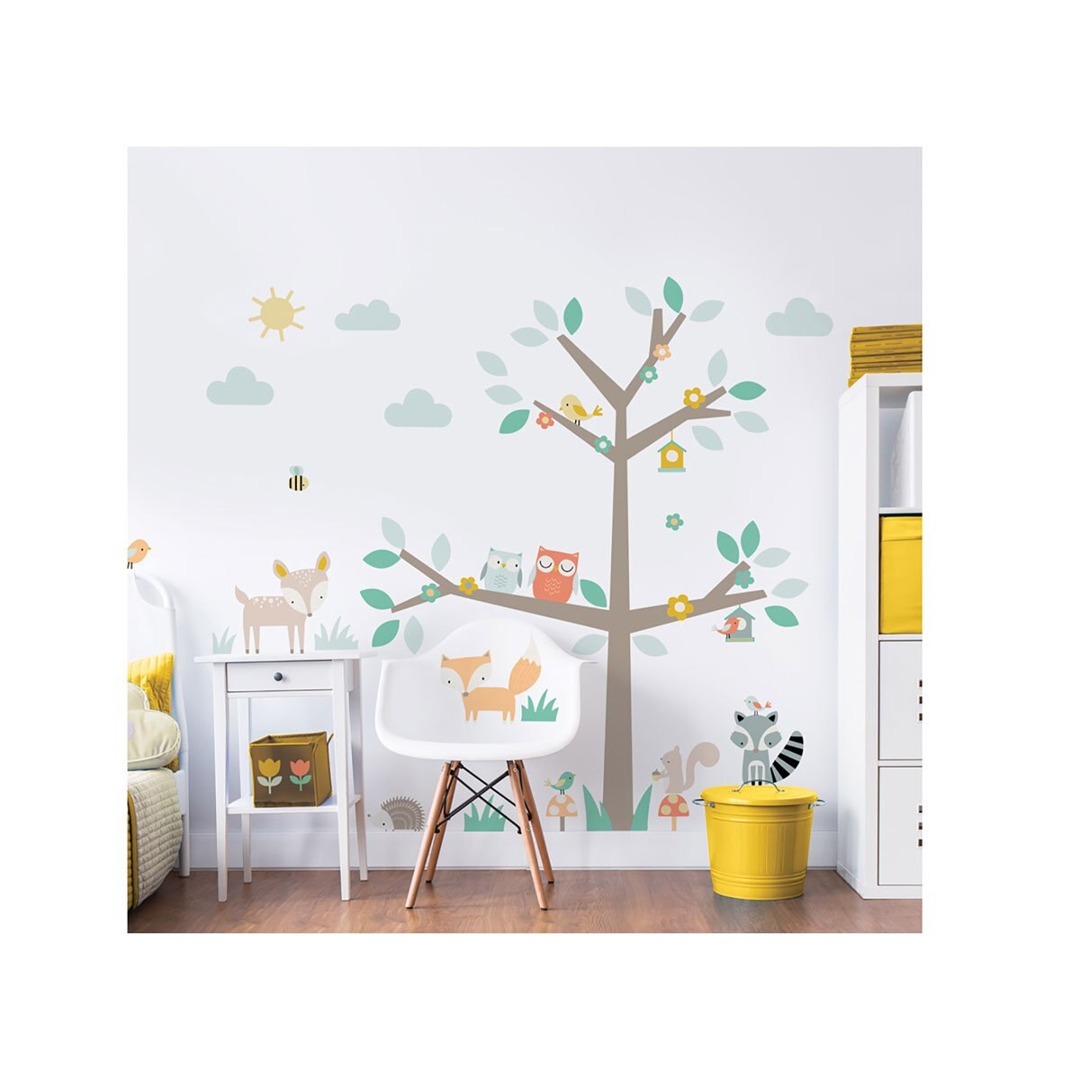 Stiker Decorativo Jardín Floral Brewster